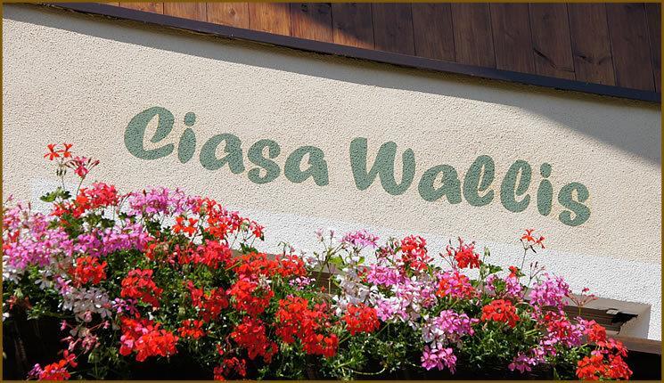 Ciasa Wallis Badia  Bagian luar foto